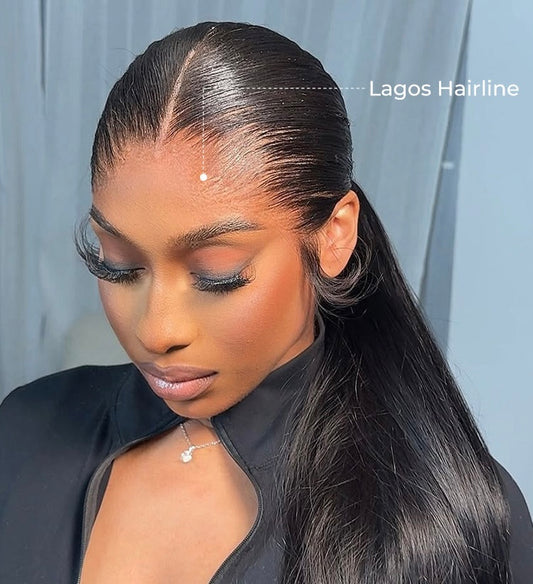THE ALESSIA 
Widow’s Peak HD Lace Wig