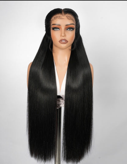 Chic Luxe Hair M Hairline Bone Straight Pre-Styled Lace Front Glueless Wig | 100% Human Hair | 250% Density