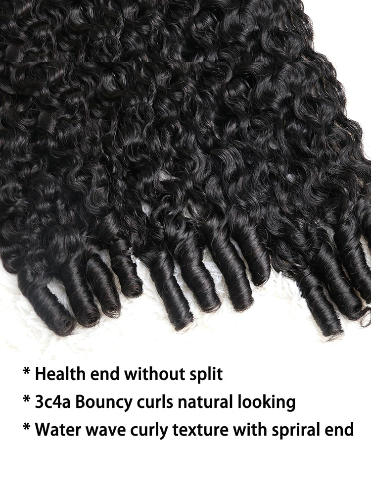 Chic Luxe Hair Burmese Curly Hair Weave Double Drawn Raw Hair with Spiral Curls | 100% Raw Vietnamese Hair