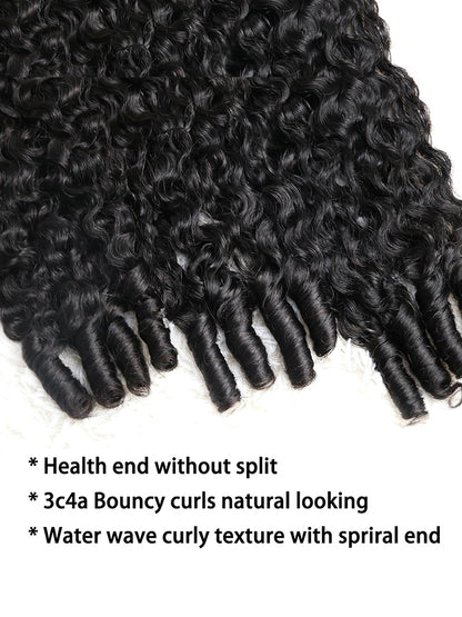 Chic Luxe Hair Burmese Curly Hair Weave Double Drawn Raw Hair with Spiral Curls | 100% Raw Vietnamese Hair