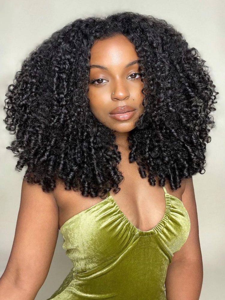 Chic Luxe Hair Burmese Curly Hair Weave Double Drawn Raw Hair with Spiral Curls | 100% Raw Vietnamese Hair