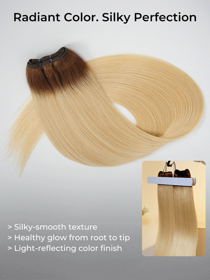 Chic Luxe Hair T4/613 Ombre Color Bundles Human Hair Body Wave And Straight | 100% Virgin Human Hair