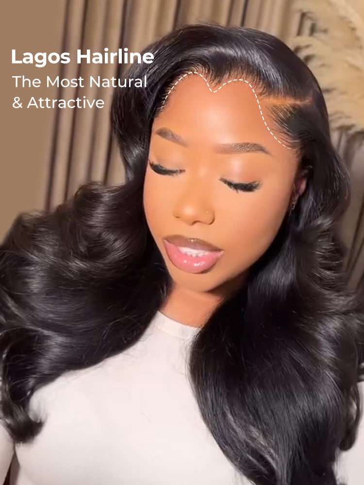 Chic Luxe Hair | Raw Vietnamese Lagos Hairline Kash Doll Layered Cut 6x8 Lace Ready To Go Wig With Drawstring | 300% Density