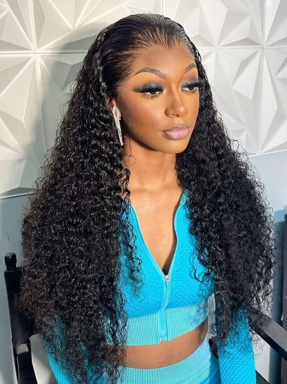 Chic Luxe Hair | Lagos Hairline 7x7 HD Lace Front Curly Wig Human Hair With Natural Hairline | 250% Density