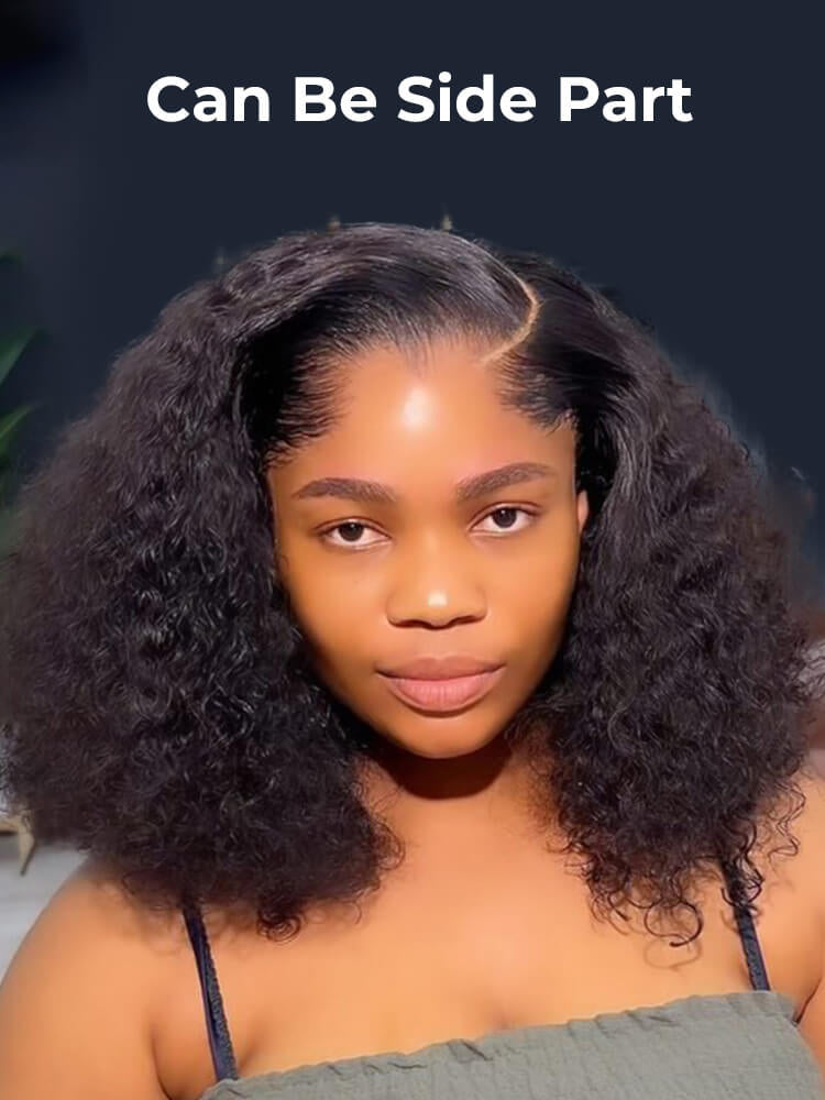 Chic Luxe Hair | Lagos Hairline 7x7 HD Lace Front Curly Wig Human Hair With Natural Hairline | 250% Density