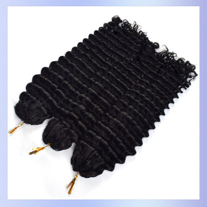 Chic Luxe Hair Crochet human hair For Crochet Styles Boho Braidind Miracle Knots| Natural | 100% Human Hair |100 strands per pack (100g) | Usually 2-3 Packs For A Full Head