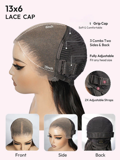 THE AURELIA 
Balayage Luxe Wave Melt Wig