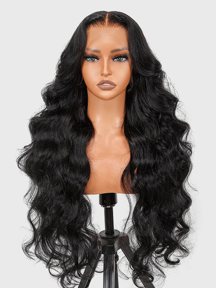 Glueless Ready To Go Wigs - Body Wave Pre-Cut HD Undetectable Lace Pre-Bleached Closure