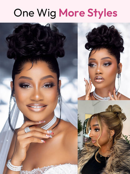 Chic Luxe Hair Body Wave Invisi Drawstring Snug Fit 360 Lace Wig | Pre-Max Throw On&Go | 100% Human Hair