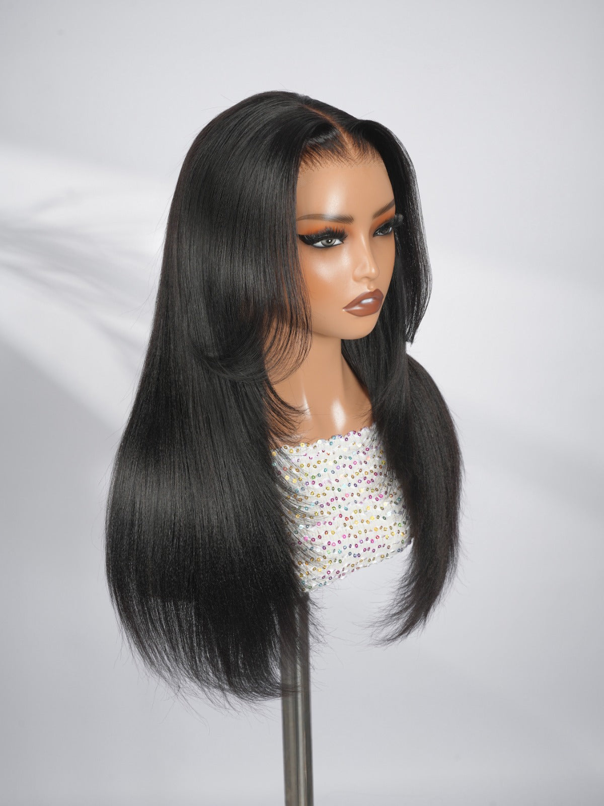 Chic Luxe Hair Layered Cut Glueless Ready To Wear Straight Wig | 100% Human Hair | 250% Density