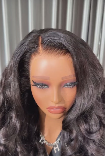 Chic Luxe Hair Pre-Styled Glueless Bouncy Curly Wig Ready To Wear| 100% Human Hair | 300% Full Density