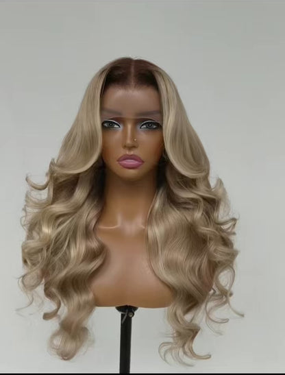 Chic Luxe Hair Vietnamese Full Lace Front Pre-Styled Customised Wavy Wig | 100% Raw Vietnamese Hair | 250%