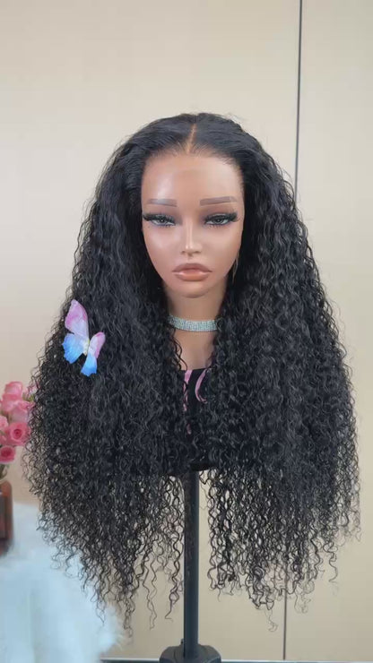 250% Full Density Pre Everything Pre Cut Lace Ready To Wear Water Wave Glueless Wig