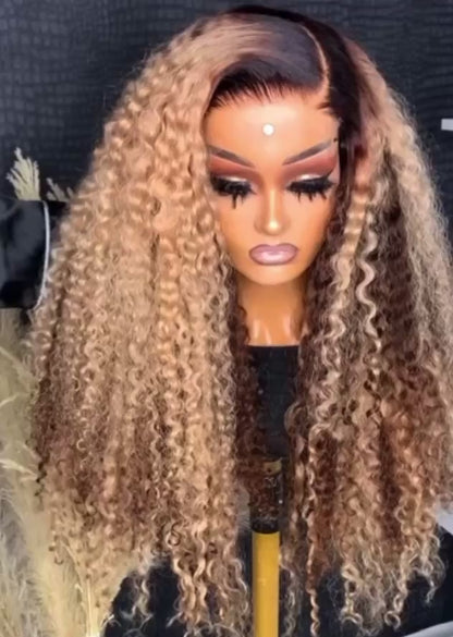 250% Density Pre Everything Pre Cut Lace Ready To Wear Honey Blonde Glueless Wig