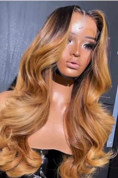 Chic Luxe Hair Pre Everything Pre-Cut Lace Ready To Wear Honey Blonde Glueless Wig | 100% Human Hair | 250% Density