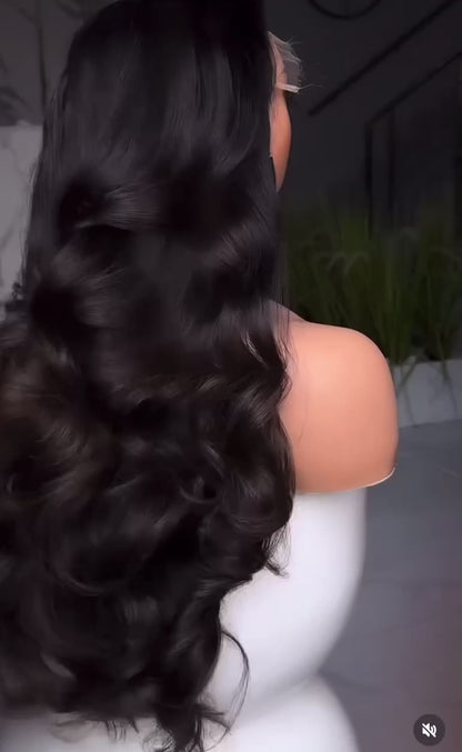 Chic Luxe Hair Raw Vietnamese SDD Body Wave Glueless Lace Front Wig | 30inch | 100% Raw Vietnamese Hair | 300% Density