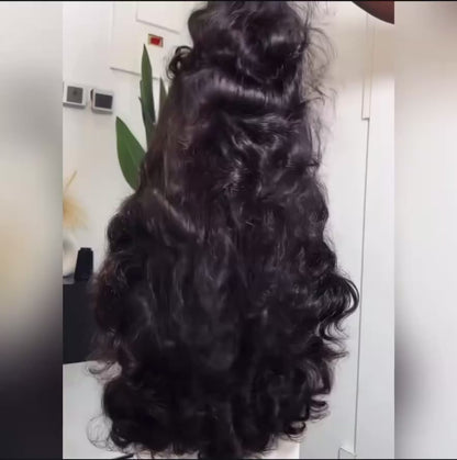 Chic Luxe Hair Raw Vietnamese SDD Bouncy Curly Glueless Lace Front Wig | 30inch | 100% Raw Vietnamese Hair | 300% Density