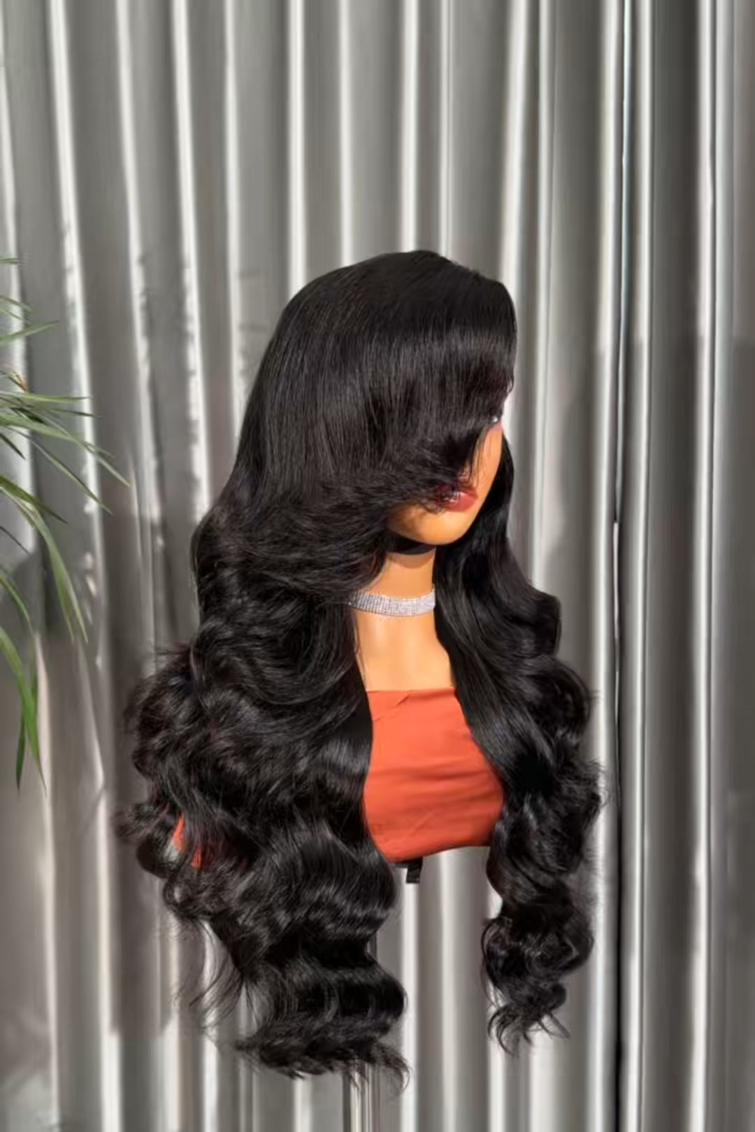 Chic Luxe Hair | Layered Cut Pre-Styled Pre-Everything M Hairline With Widow's Peak 13x6 Glueless Wig | 300% Full Density | 100% Human Hair