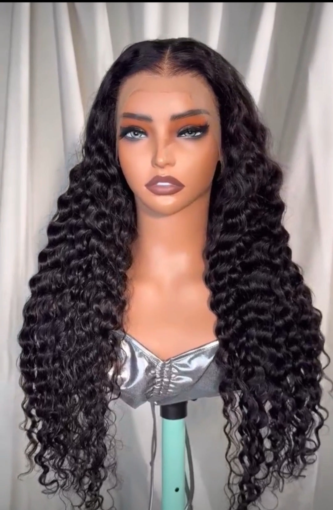 Chic Luxe Hair | Human Hair Glueless Pre Styled Curly 250% Density Wig | 100% Human Hair