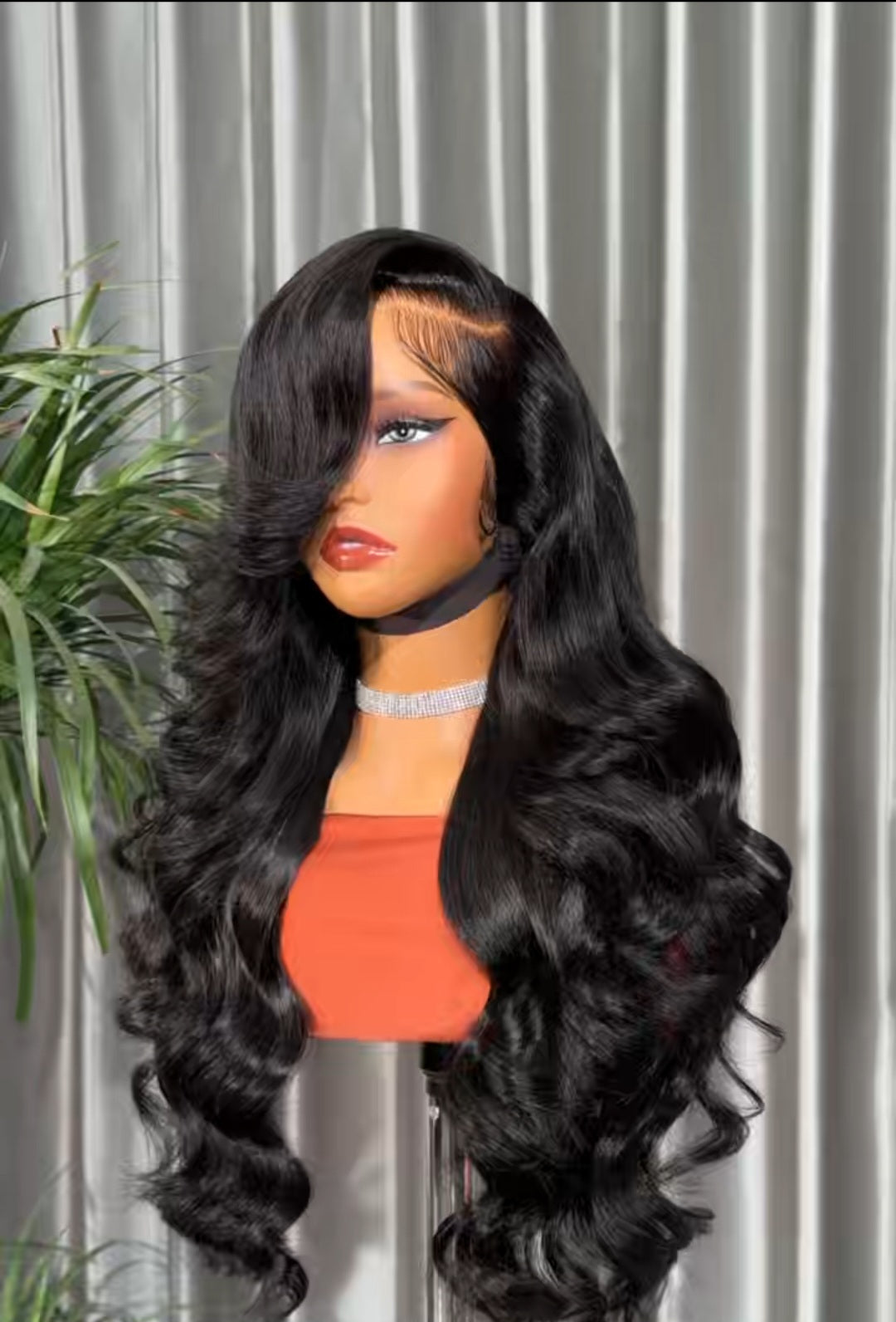 Chic Luxe Hair | Layered Cut Pre-Styled Pre-Everything M Hairline With Widow's Peak 13x6 Glueless Wig | 300% Full Density | 100% Human Hair