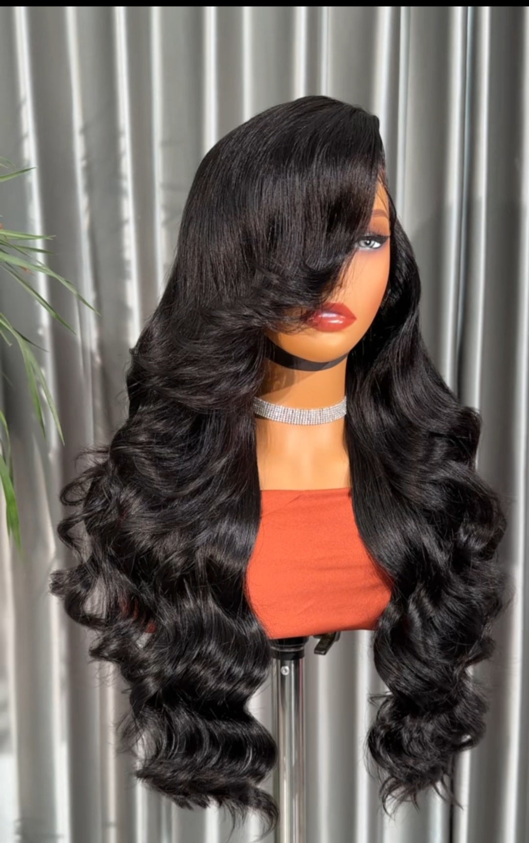Chic Luxe Hair | Layered Cut Pre-Styled Pre-Everything M Hairline With Widow's Peak 13x6 Glueless Wig | 300% Full Density | 100% Human Hair